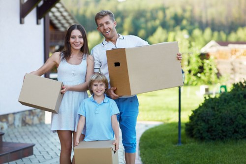 Apartment access and parking planning for removals