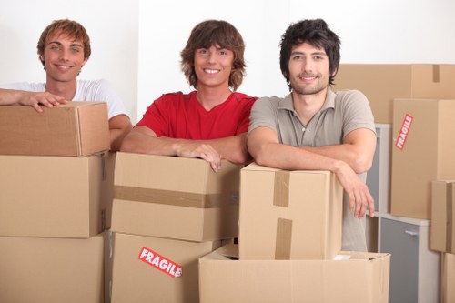 Packing and protecting belongings for storage in Bigginhill
