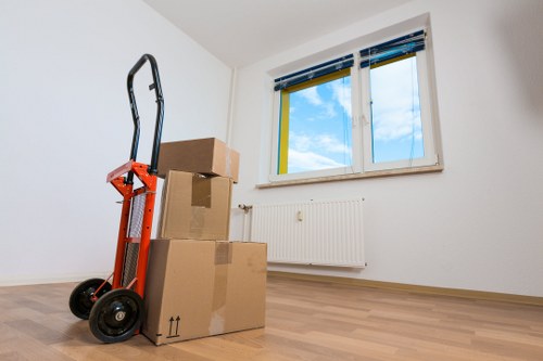 Modern office storage layout for a Bigginhill business