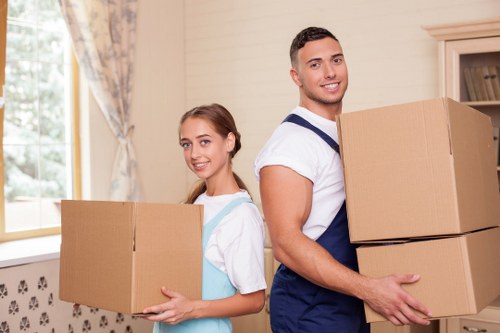 Small business move supported by man and van in Bigginhill